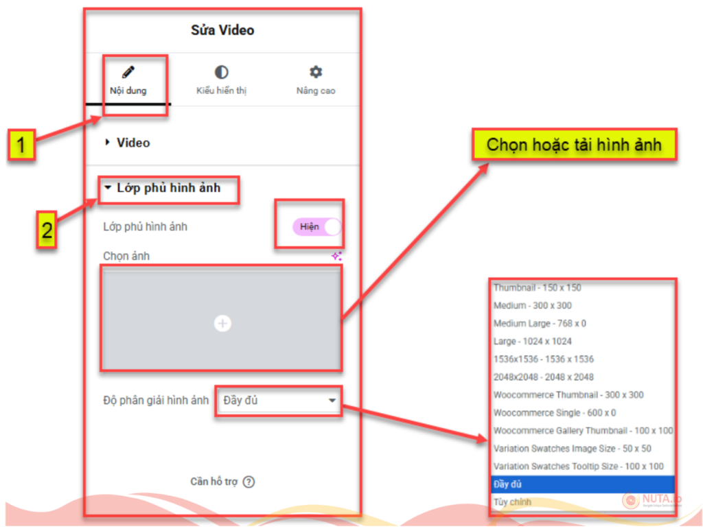 hinh anh lop phu video