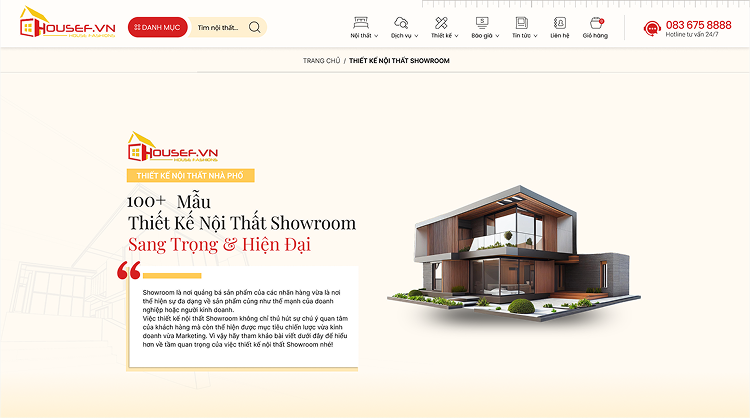 Giao diện Housef