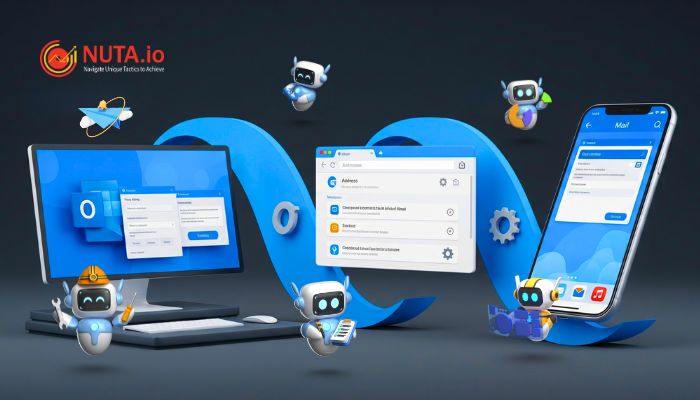 Outlook có nhiều phương pháp quản lý email khác nhau.