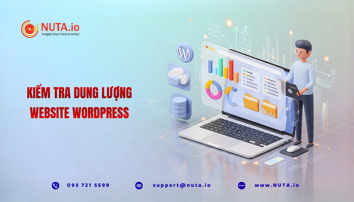 Kiểm tra dung lượng website WordPress.