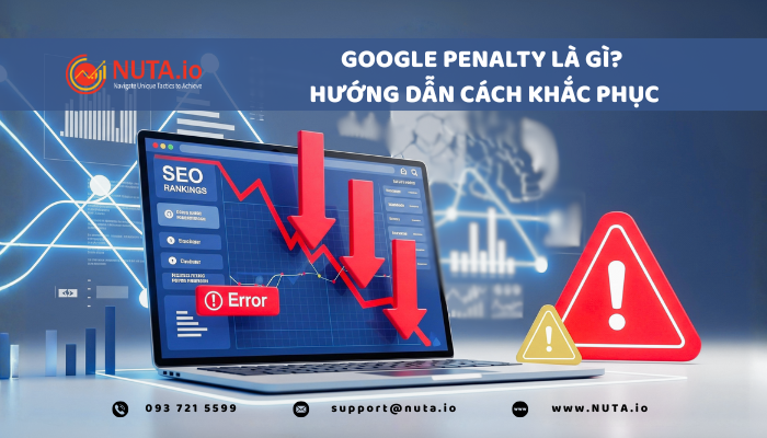 Google Penalty là nguyên nhân phổ biến khiến website mất thứ hạng.