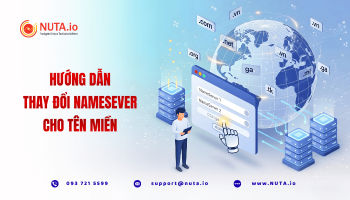 Hướng dẫn thay đổi NameServer cho tên miền.