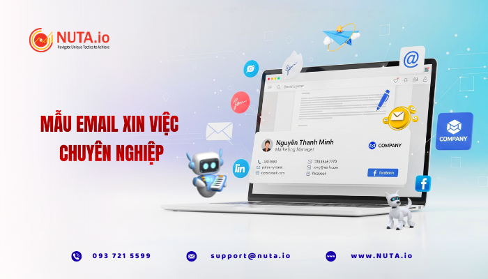 Hướng dẫn cách viết email xin việc chuyên nghiệp.
