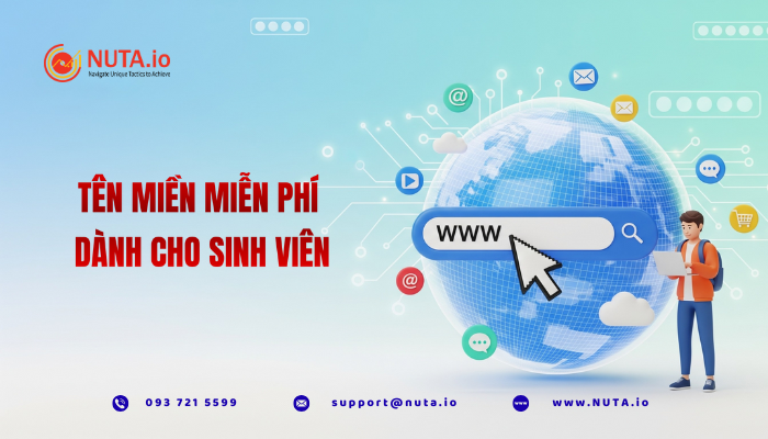 Tên miền miễn phí cho sinh viên.